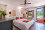 Adjoining double bedded room (Bedroom 2, Lemon)